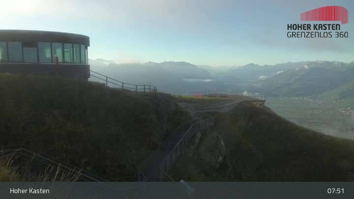 Archiv Foto Webcam Appenzellerland: Drehrestaurant Hoher Kasten Live-Cam