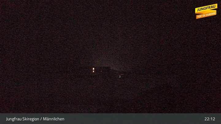 Archived image Webcam Wengen - Männlichen Live Cam