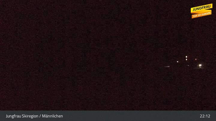 Archiv Foto Webcam Wengen - Männlichen