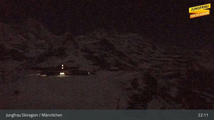 Archiv Foto Webcam Wengen - Männlichen