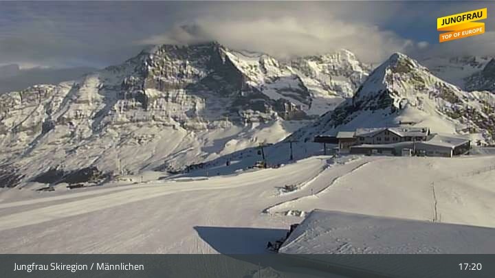 Archiv Foto Webcam Wengen - Männlichen