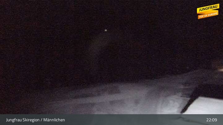 Archived image Webcam Wengen - Männlichen Live Cam