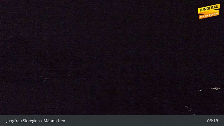 Archived image Webcam Wengen - Männlichen Live Cam