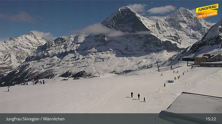 Archived image Webcam Wengen - Männlichen Live Cam