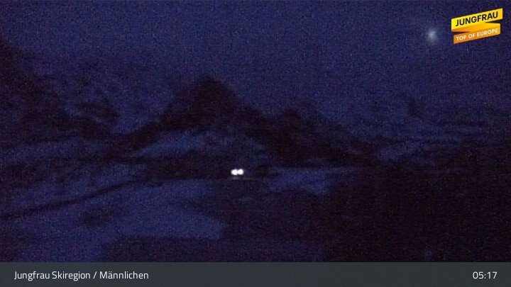 Archiv Foto Webcam Wengen - Männlichen
