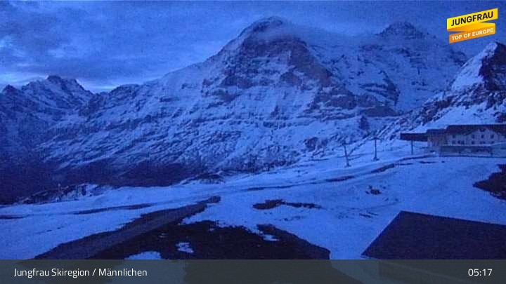 Archiv Foto Webcam Wengen - Männlichen