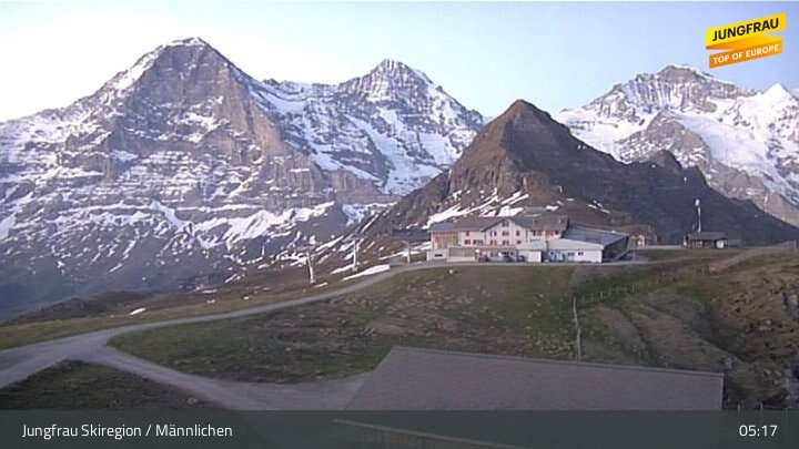 Archiv Foto Webcam Wengen - Männlichen