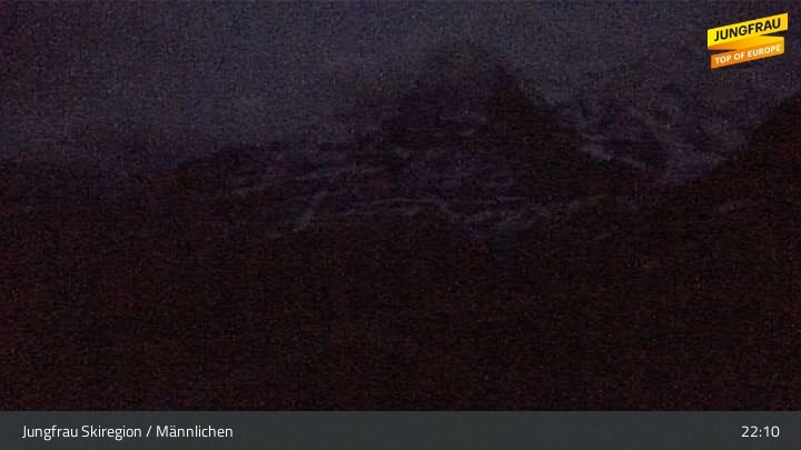 Archiv Foto Webcam Wengen - Männlichen