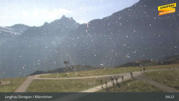 Archived image Webcam Wengen - Männlichen Live Cam