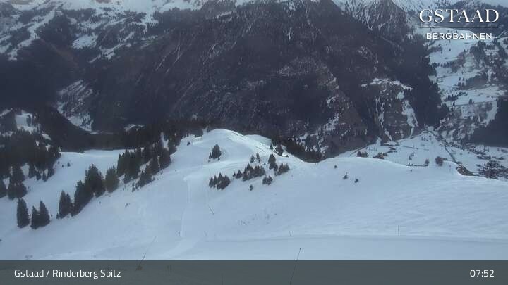 Archiv Foto Webcam Rinderberg Spitz (Zweisimmen - Gstaad)