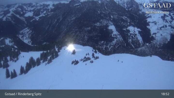 Archived image Webcam Rinderberg Peak (Zweisimmen - Gstaad)