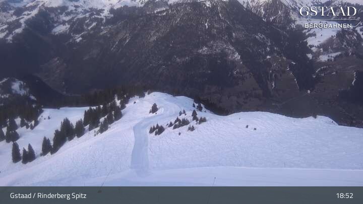 Archiv Foto Webcam Rinderberg Spitz (Zweisimmen - Gstaad)