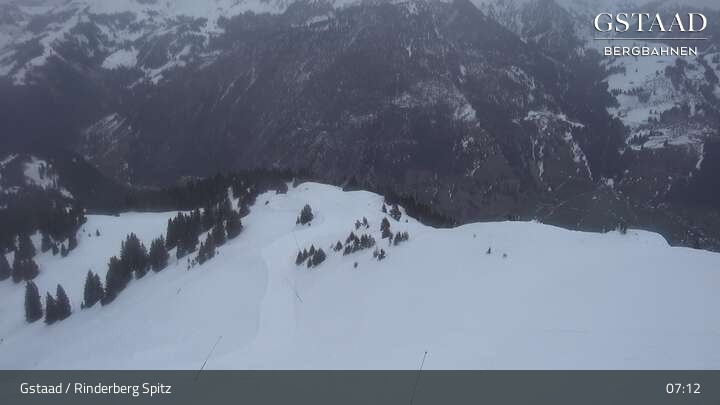 Archiv Foto Webcam Rinderberg Spitz (Zweisimmen - Gstaad)