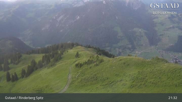 Archiv Foto Webcam Rinderberg Spitz (Zweisimmen - Gstaad)