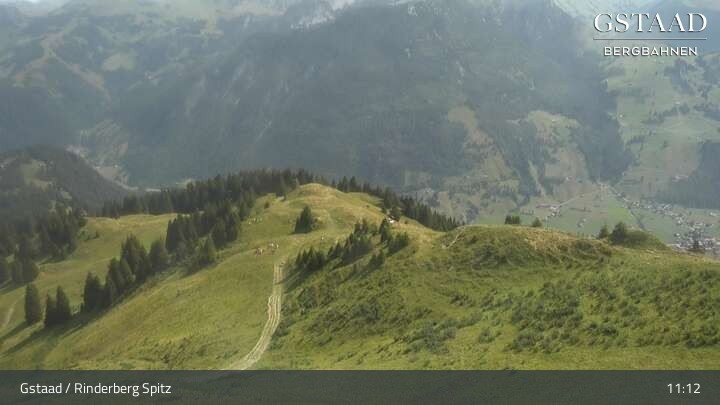 Archiv Foto Webcam Rinderberg Spitz (Zweisimmen - Gstaad)