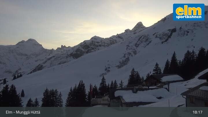 Archiv Foto Webcam Munggä Hüttä in Elm