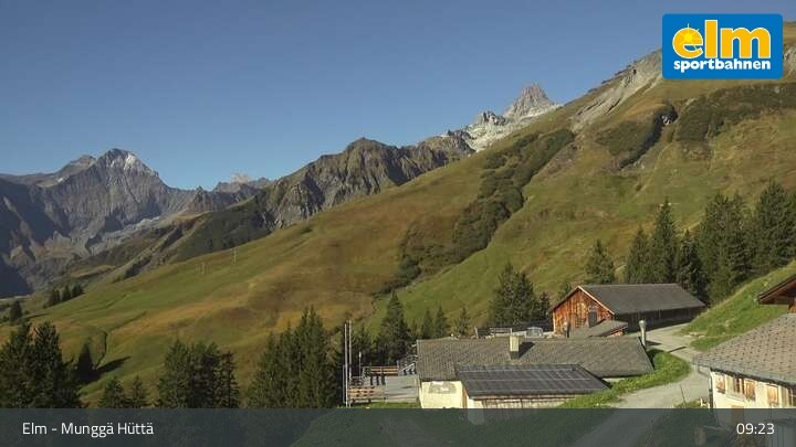 Archiv Foto Webcam Munggä Hüttä in Elm