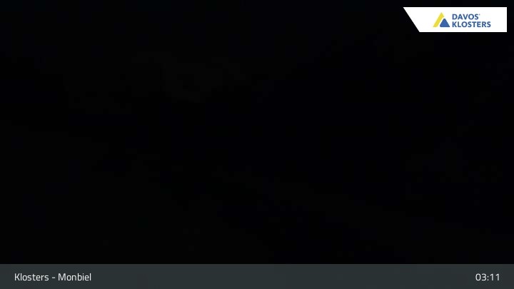 Archiv Foto Webcam Monbiel Parkplatz (Klosters)