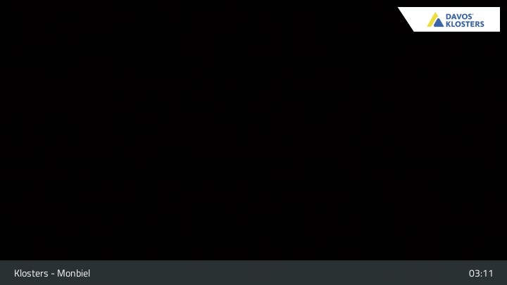 Archiv Foto Webcam Monbiel Parkplatz (Klosters)