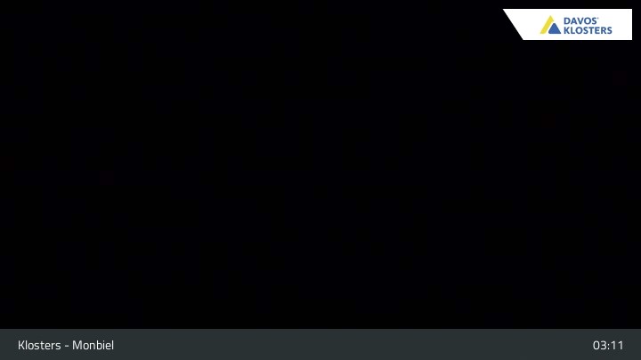 Archiv Foto Webcam Monbiel Parkplatz (Klosters)