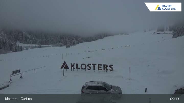 Archiv Foto Webcam Alp Garfiun - Klosters