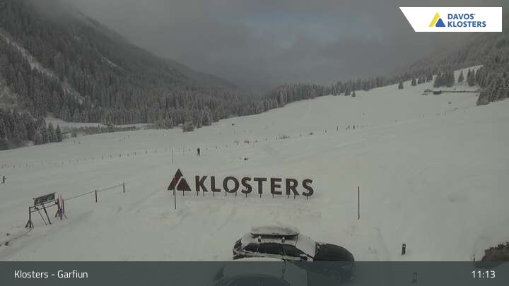 Archiv Foto Webcam Alp Garfiun - Klosters