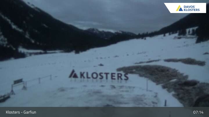 Archiv Foto Webcam Alp Garfiun - Klosters