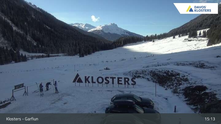 Archiv Foto Webcam Alp Garfiun - Klosters