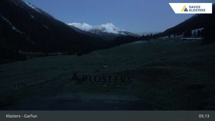 Archived image Webcam Alp Garfiun (Klosters)