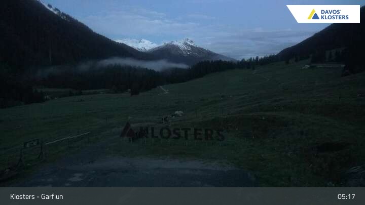 Archiv Foto Webcam Alp Garfiun - Klosters