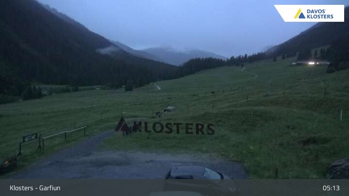 Archived image Webcam Alp Garfiun (Klosters)