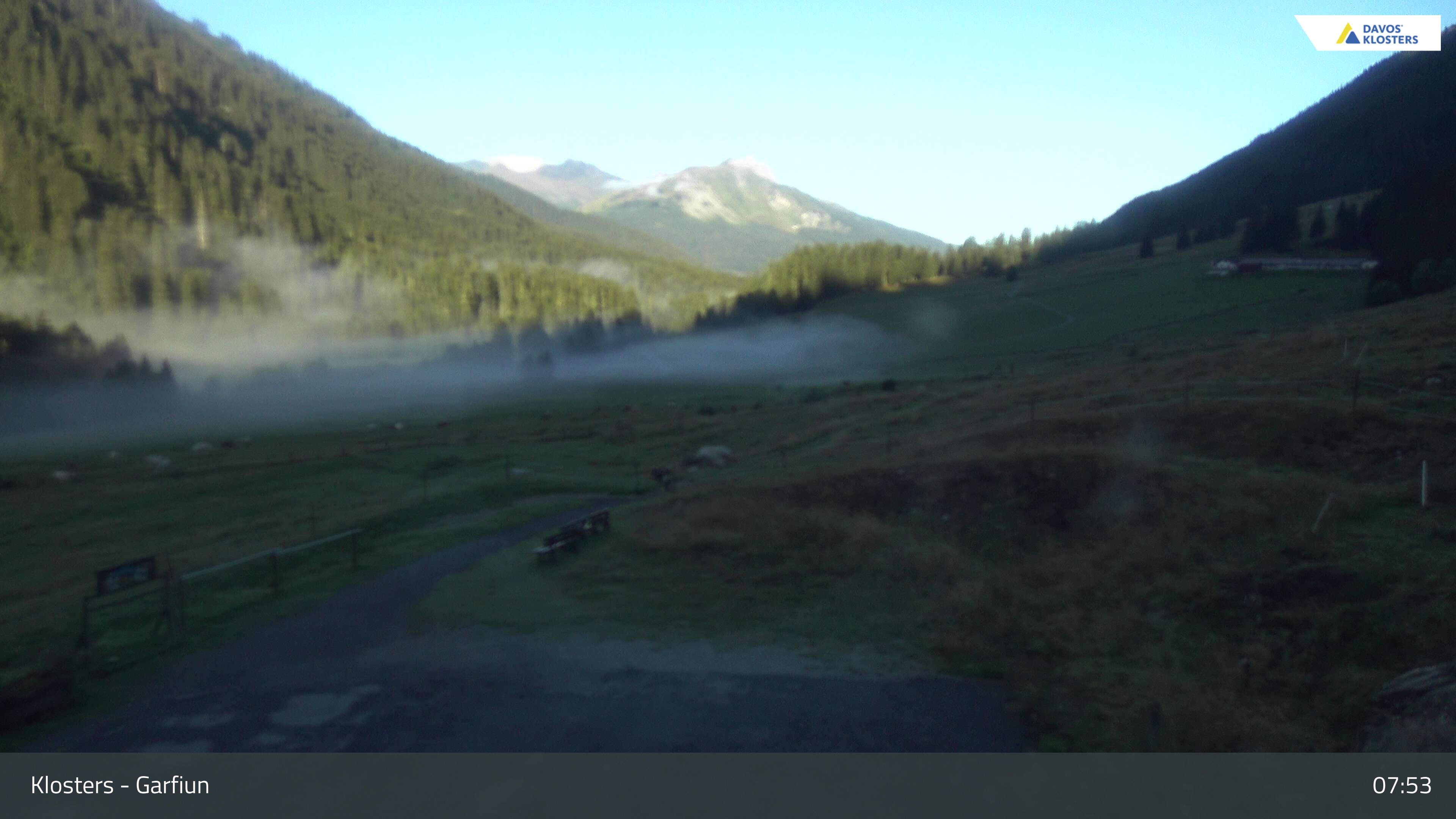 Archived image Webcam Alp Garfiun (Klosters)