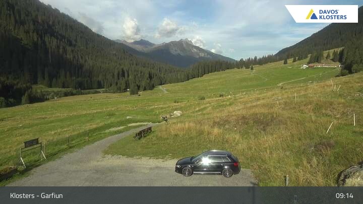Archiv Foto Webcam Alp Garfiun - Klosters