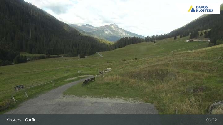 Archived image Webcam Alp Garfiun (Klosters)