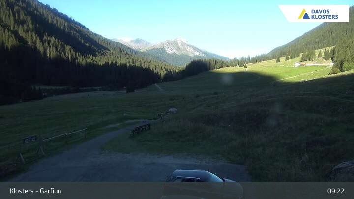 Archived image Webcam Alp Garfiun (Klosters)