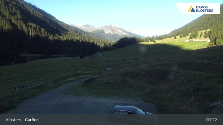 Archiv Foto Webcam Alp Garfiun - Klosters
