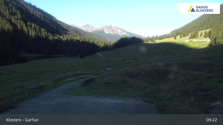 Archived image Webcam Alp Garfiun (Klosters)