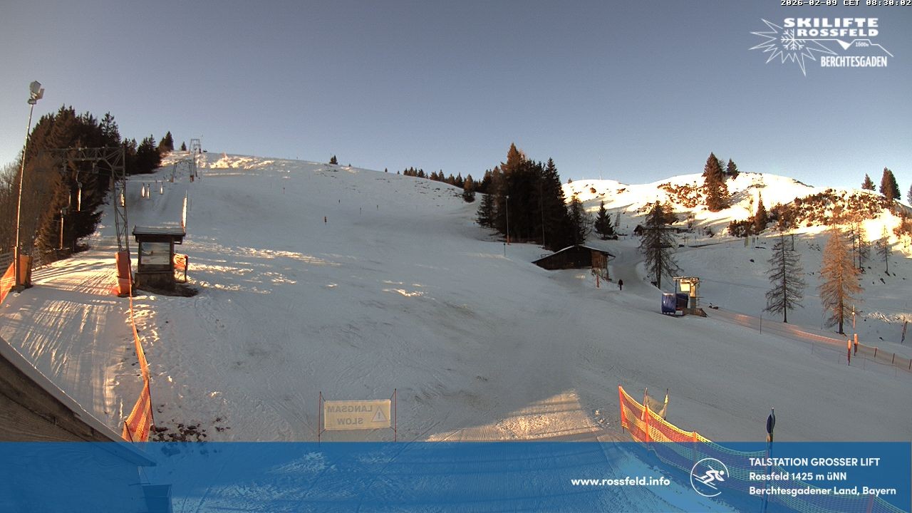 Archived image Webcam Rossfeld