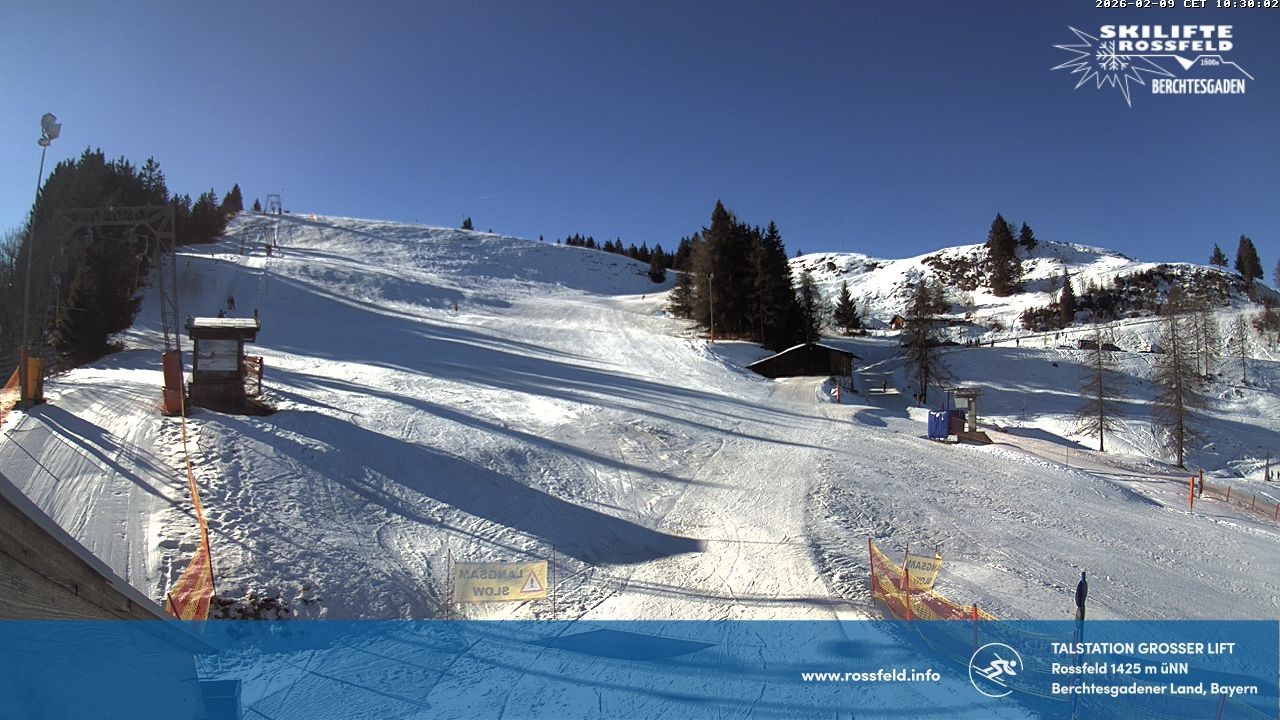 Archived image Webcam Rossfeld