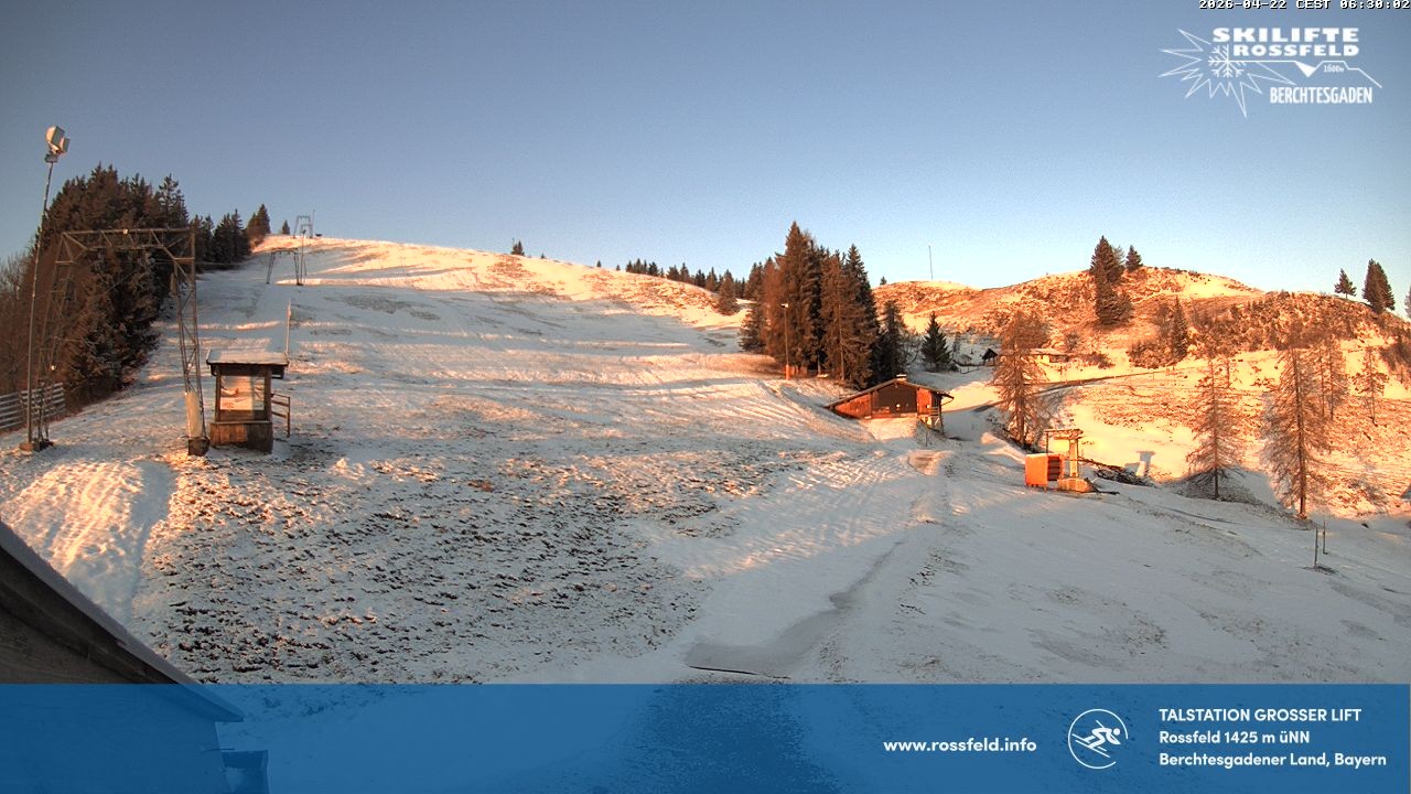 Archived image Webcam Rossfeld