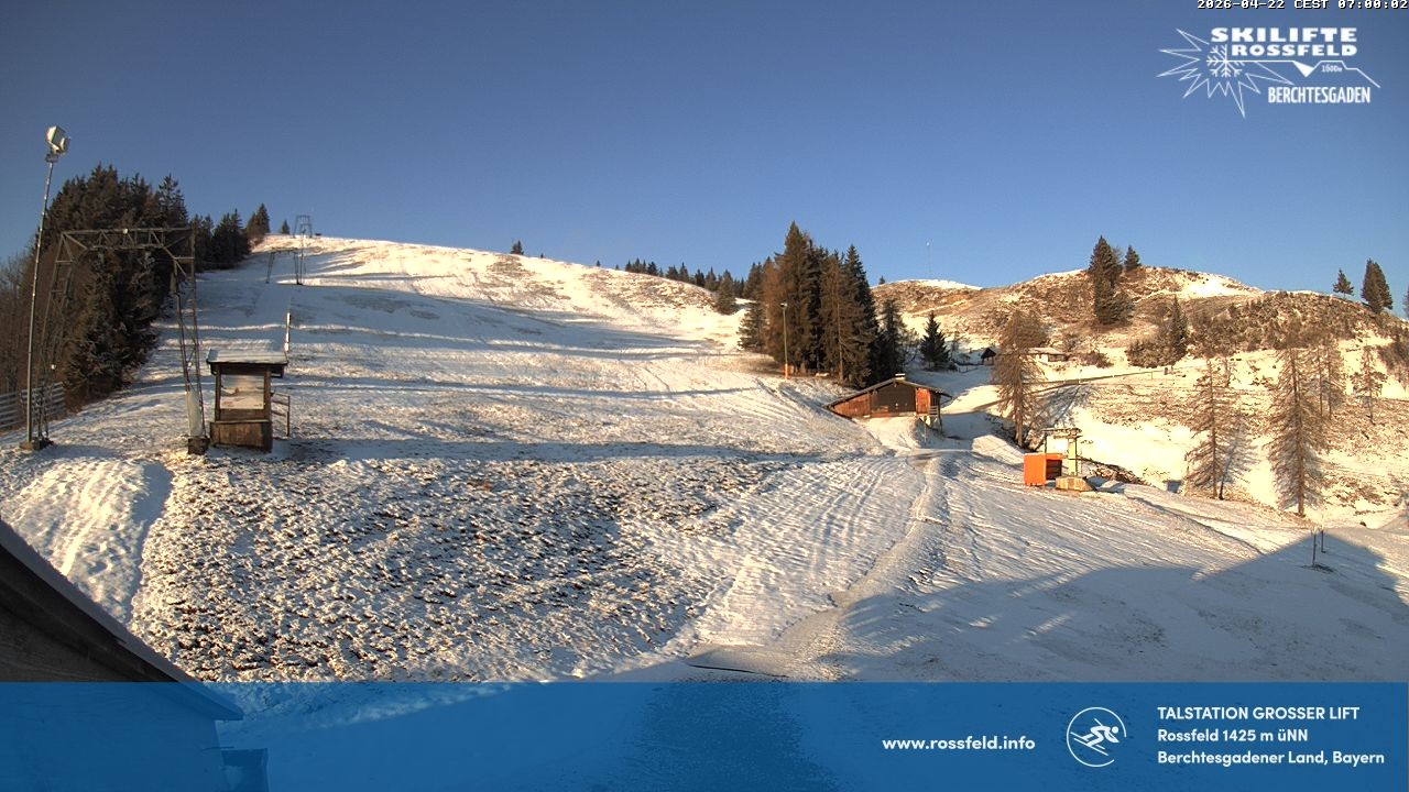 Archived image Webcam Rossfeld