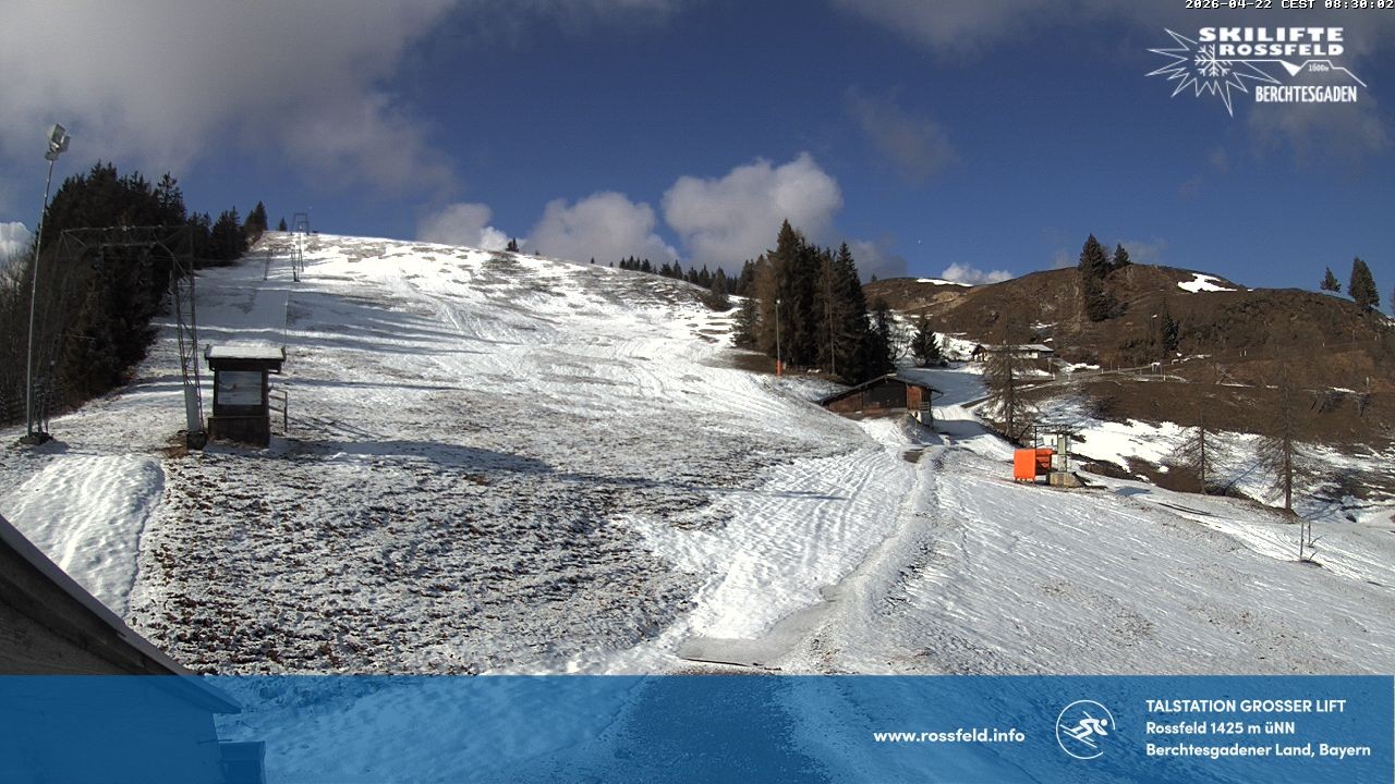 Archived image Webcam Rossfeld