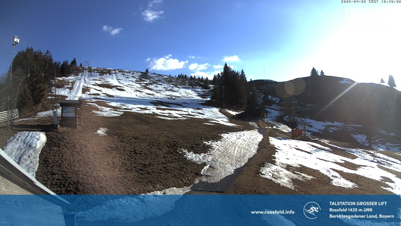 Archived image Webcam Rossfeld