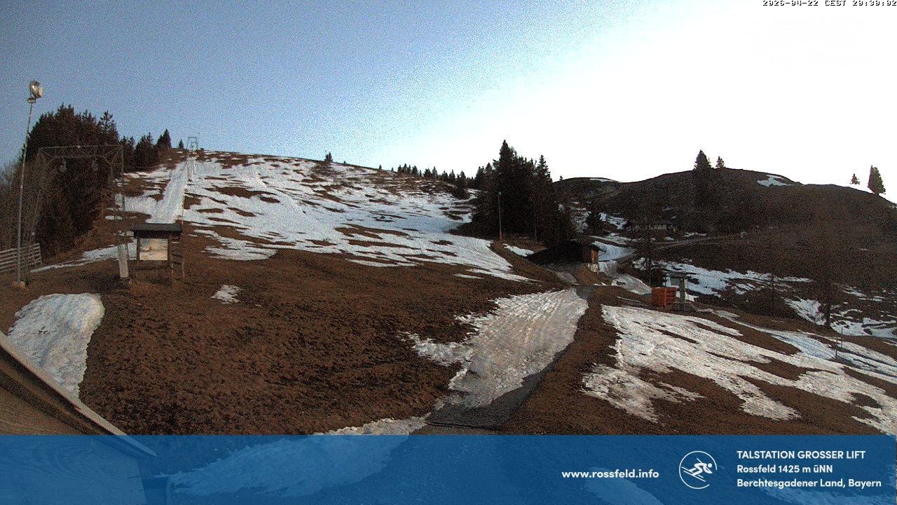 Archived image Webcam Rossfeld