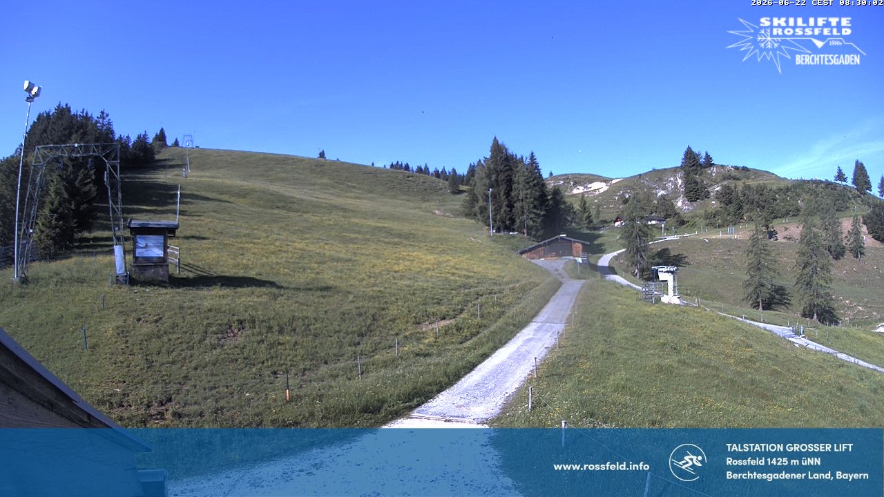 Archiv Foto Webcam Rossfeld bei Berchtesgaden