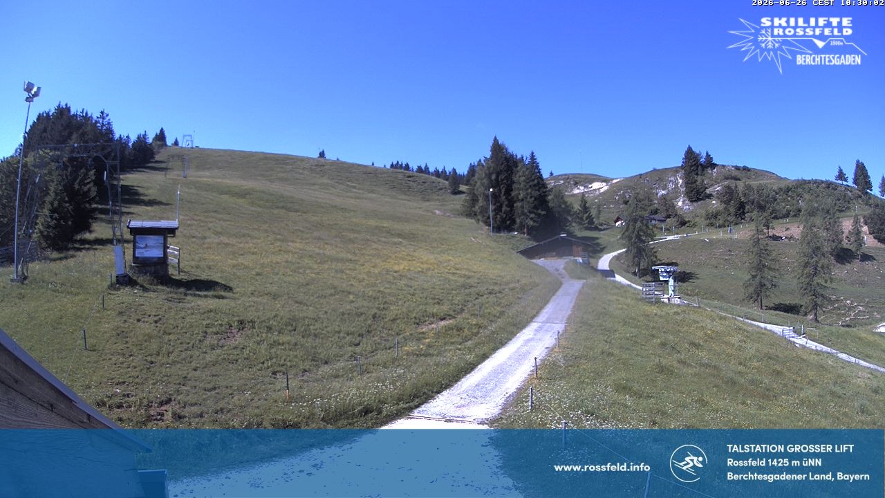 Archiv Foto Webcam Rossfeld bei Berchtesgaden