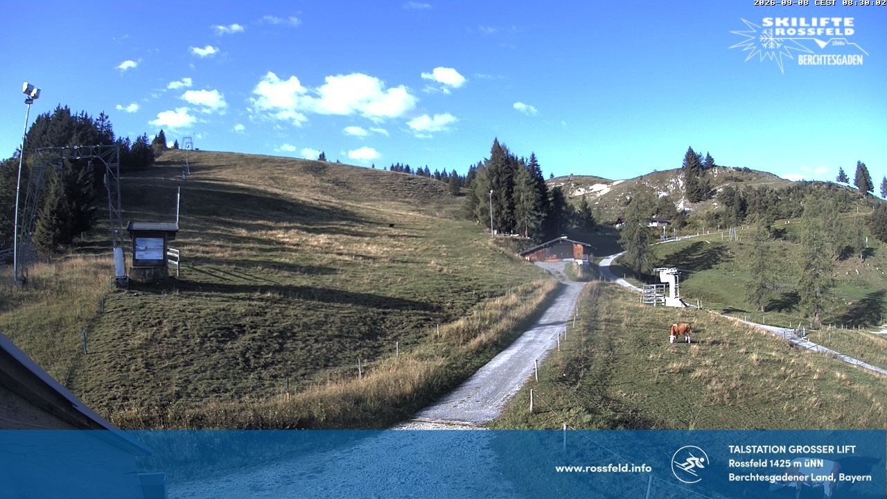 Archiv Foto Webcam Rossfeld bei Berchtesgaden