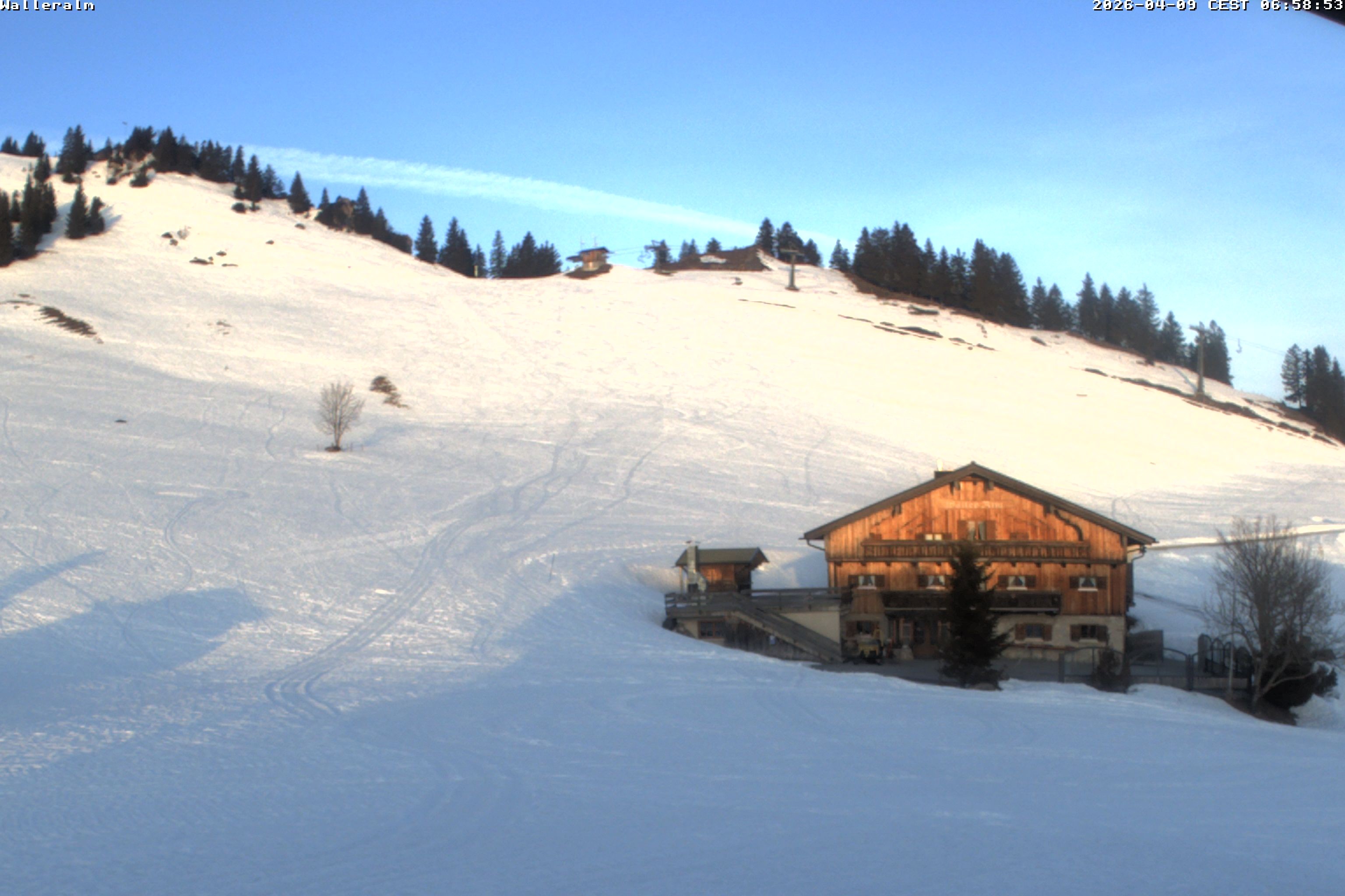 Archiv Foto Webcam Walleralm im Oberen Sudelfeld