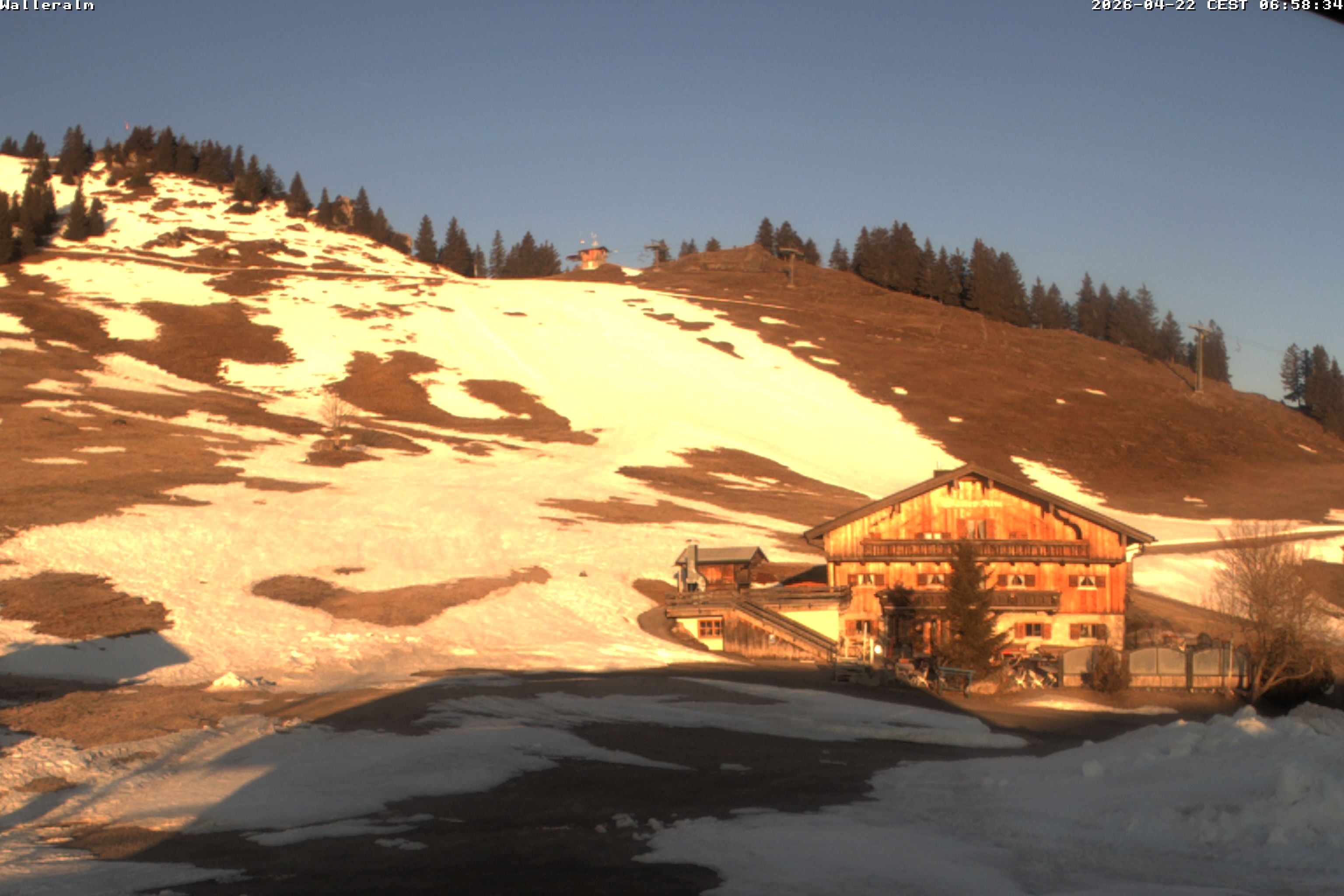 Archiv Foto Webcam Walleralm im Oberen Sudelfeld