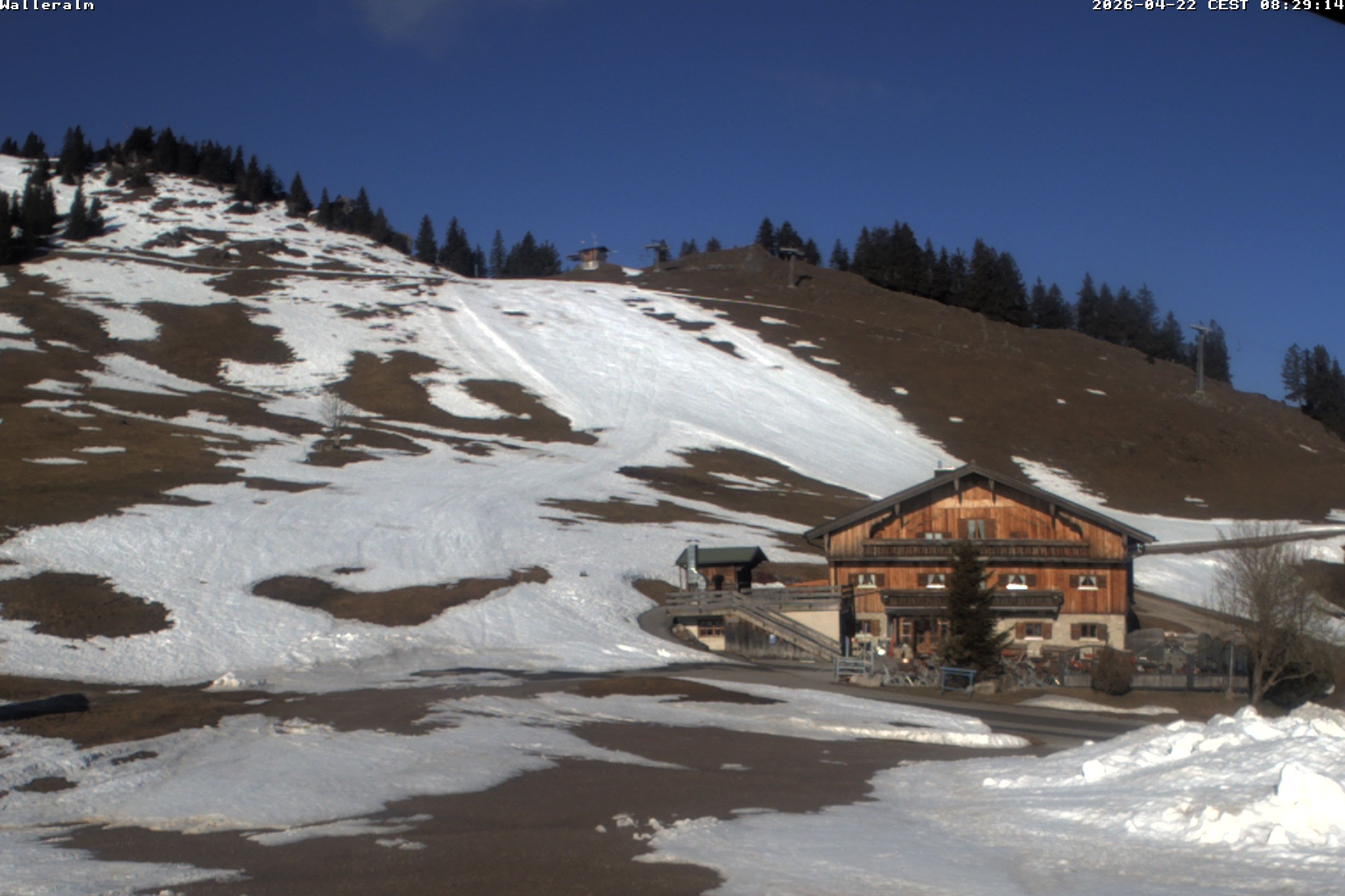 Archiv Foto Webcam Walleralm im Oberen Sudelfeld